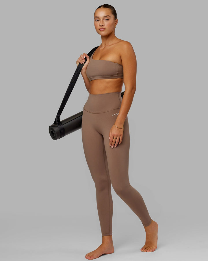 Woman wearing Flex Bra - Deep Taupe