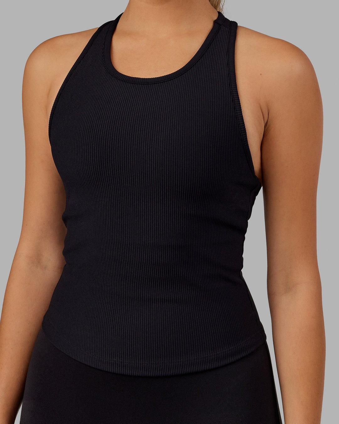 Body Ribbed Mock-Neck Bra Tank Top - Soma