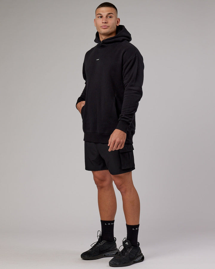 Unisex Fundamental Hoodie Oversize - Black