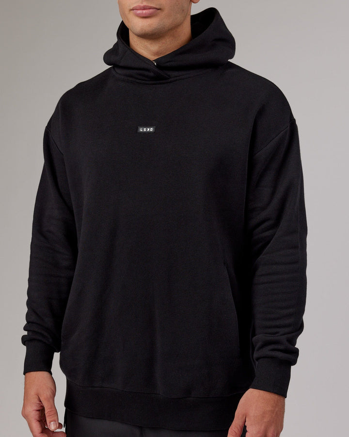 Unisex Fundamental Hoodie Oversize - Black