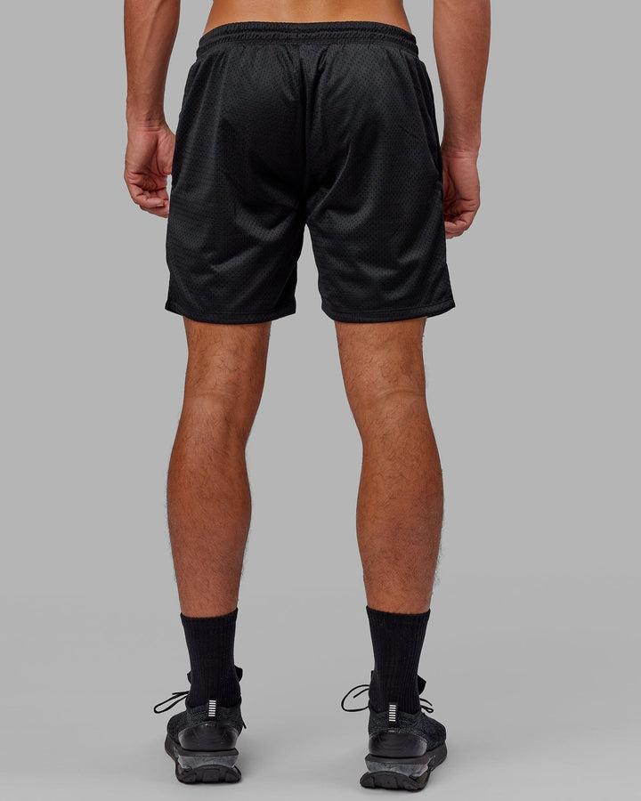 Man wearing Fundamental Mesh Short - Black