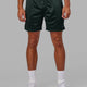 Man wearing Fundamental Mesh Short - Vital Green