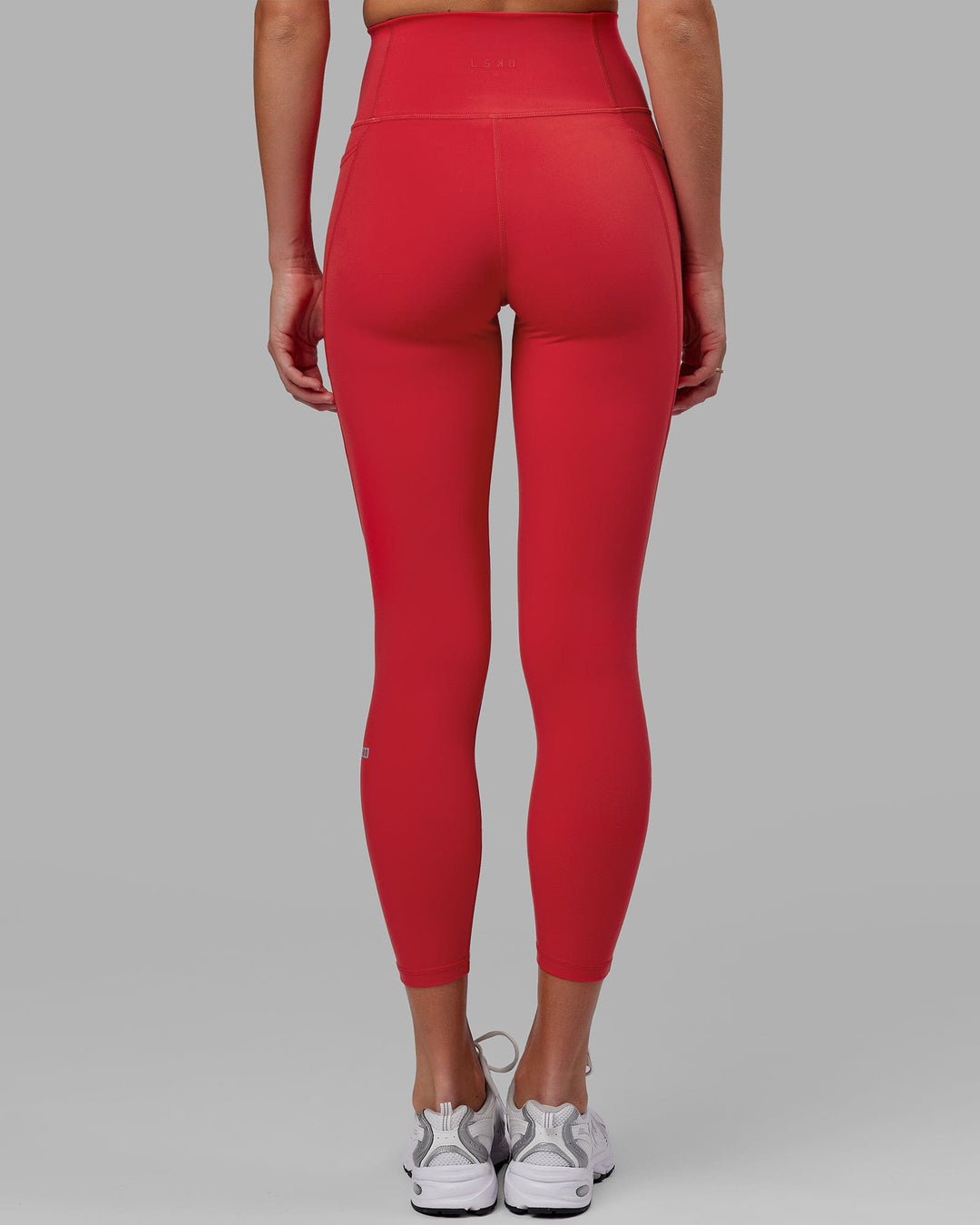 Fusion 7/8 Length Tights - Scarlet