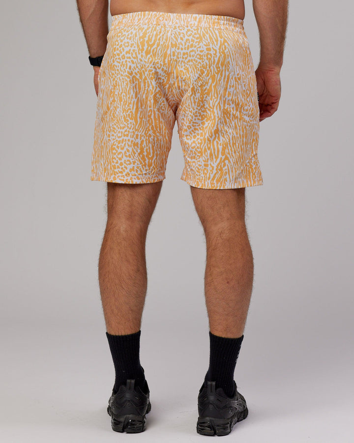 Man wearing Hunter Performance Short - Warm Apricot