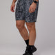 Man wearing Hunter Performance Short - Night Leopard