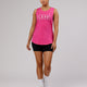 Woman wearing Luna Tank - Flamingo