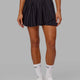 Woman wearing Match Point Skirt - Black