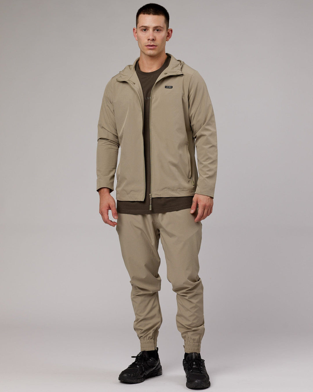 Man wearing Mens Functional Training Jacket - Laurel Oak