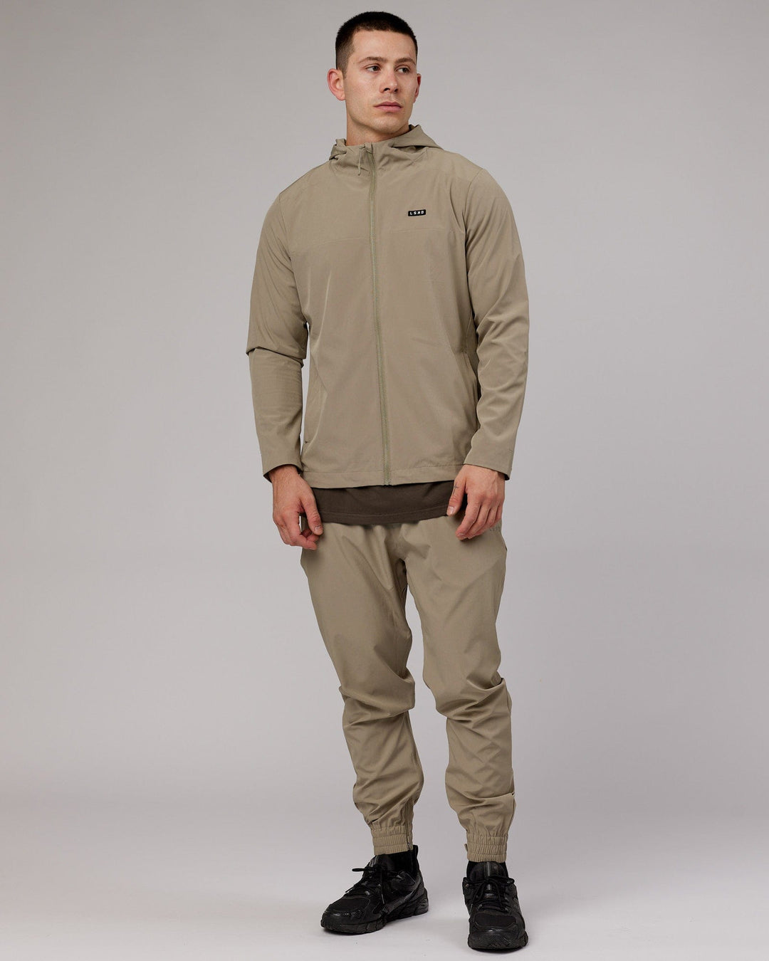 Man wearing Mens Functional Training Jacket - Laurel Oak