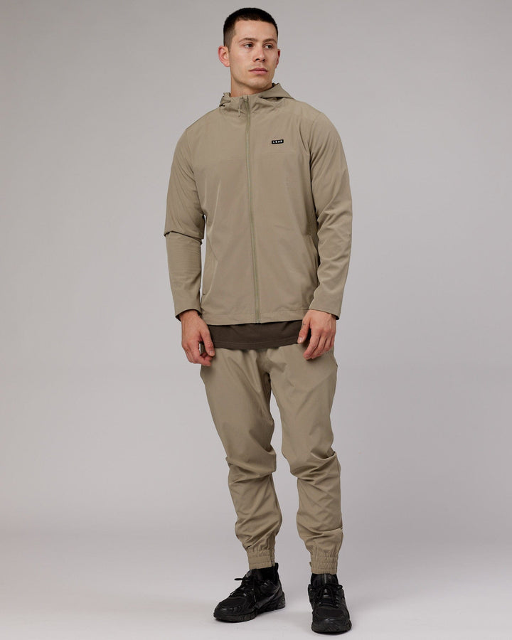 Man wearing Mens Functional Training Jacket - Laurel Oak