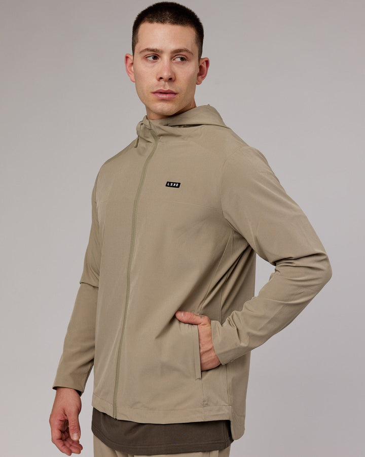Man wearing Mens Functional Training Jacket - Laurel Oak