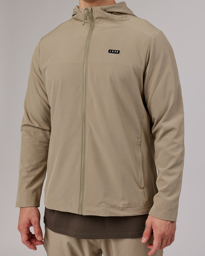 Man wearing Mens Functional Training Jacket - Laurel Oak