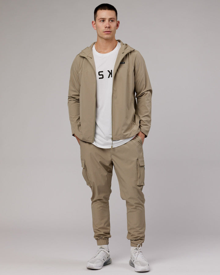 Man wearing Mens Functional Training Jacket - Laurel Oak