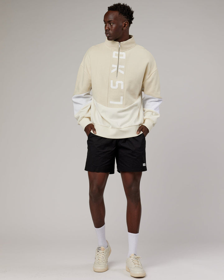 Unisex Inversion Sweater Oversize - Almond Milk