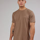 Man wearing PimaFLX Tee - Fossil