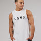 Power FLXDRY Training Fit Training Fit Tank - White-Black