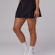 Woman wearing Rally Skirt - Black
