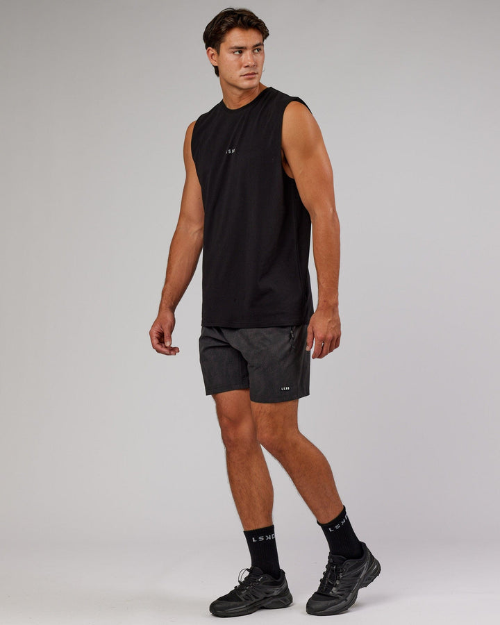 Rep 7'' Performance Short - Black Atom