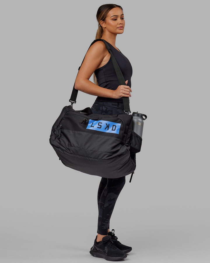 Rep Duffle Bag 50L - Black-Cornflower Blue
