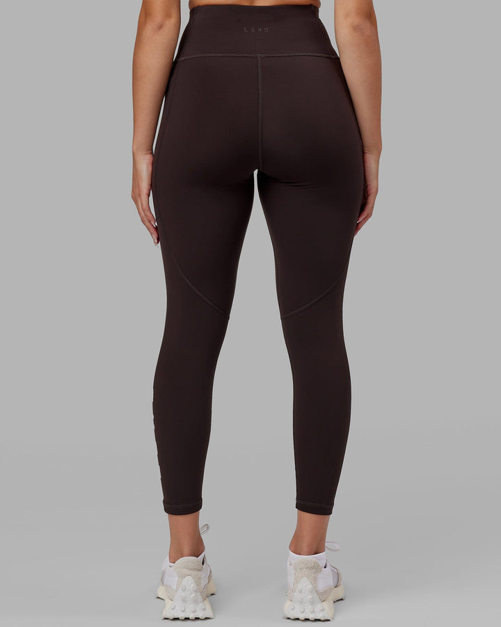 Woman wearing Rep 7/8 Length Tight - Dark Walnut