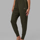 Woman wearing Rest and Recover Pant - Forest Night