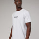 Man wearing Tape FLXCotton Tee Oversize - White