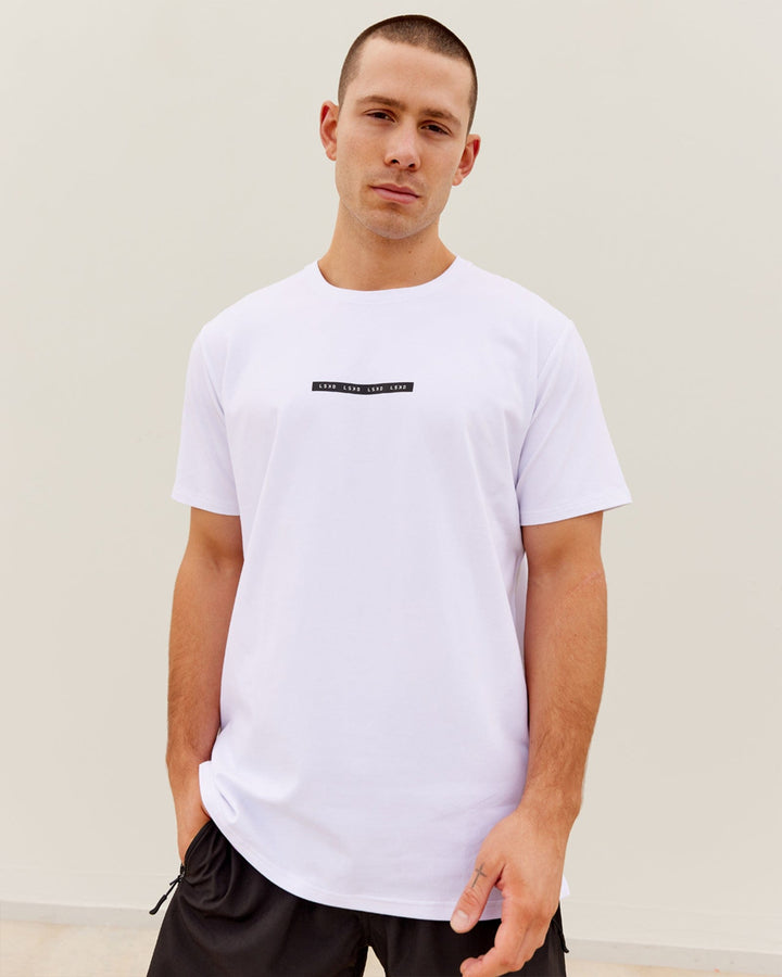 Tape FLXCotton Tee - White