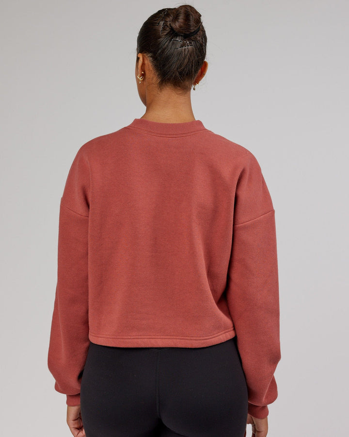 Touchdown Sweater - Marsala