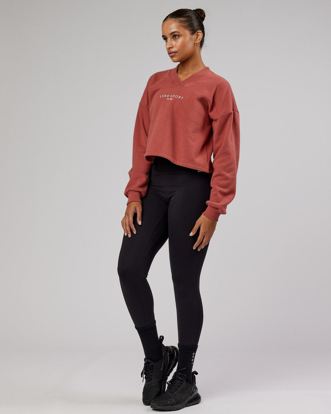 Touchdown Sweater - Marsala