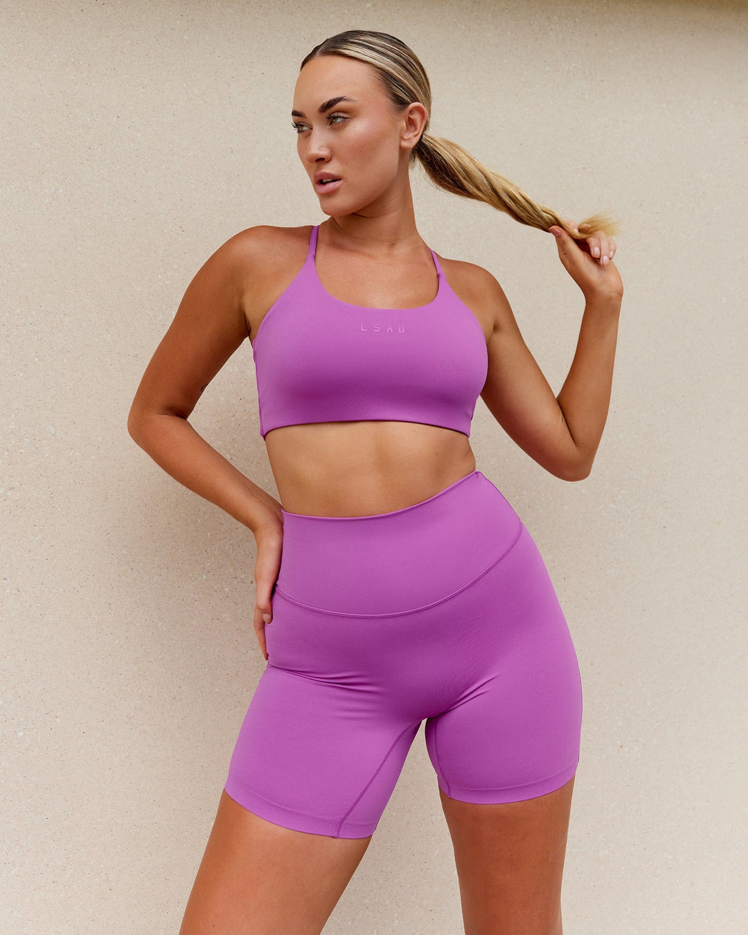Twist Sports Bra - Orchid