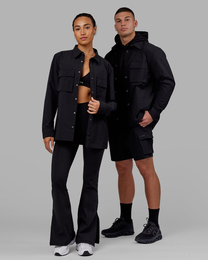 Unisex Utility Jacket - Black