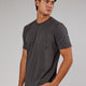 Man wearing Weld FLXCotton Pocket Tee - Asphalt