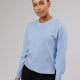 Woman wearing PimaFLX LS Tee - Windsurfer