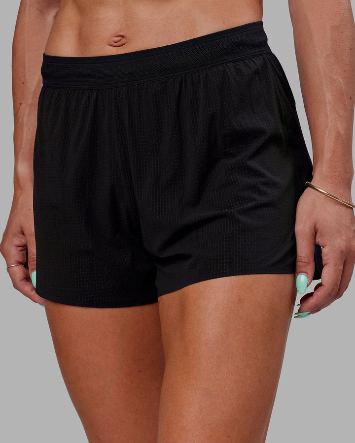 Woman wearing Ultra Air Lined Performance Short - BlackWoman wearing Ultra Air Lined Performance Short - Black